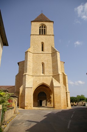 Le clocher de l'église Notre-Dame de l'Assomption