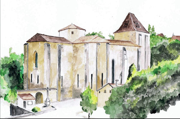 L'abbaye de Paunat